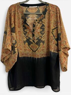 Violet + Claire Bohemian Oversized Top